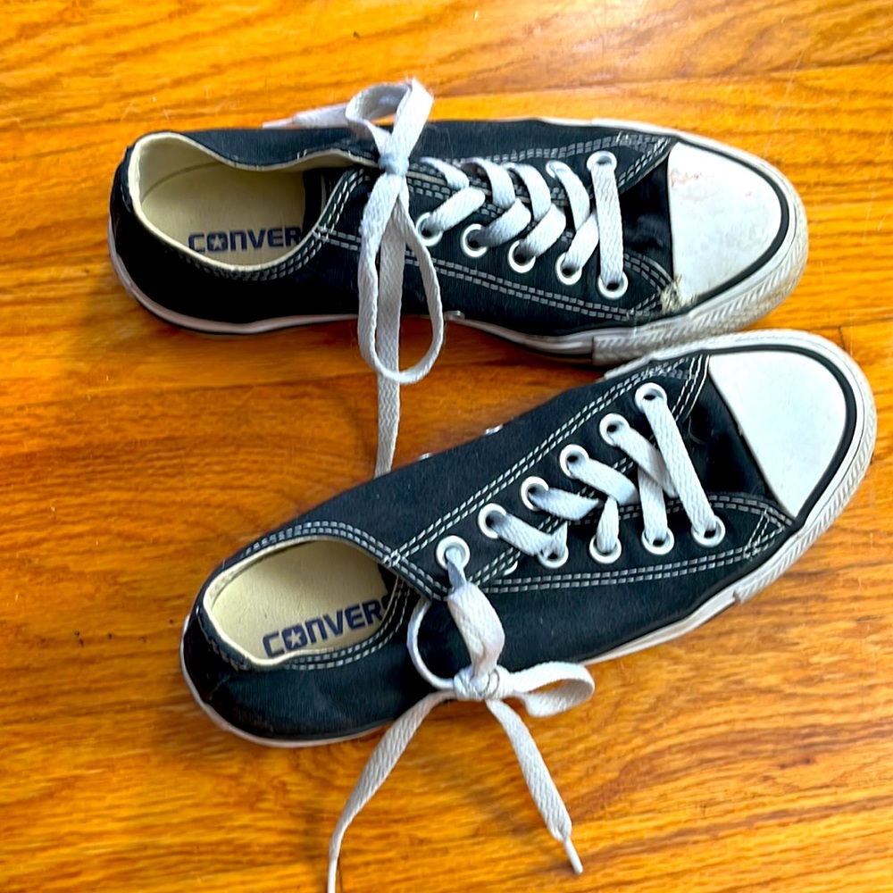 Converse All Star Black Sneakers Size 7